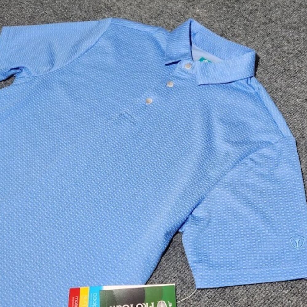 Pro Tour Men's Short Sleeve Polo Shirt in size Small